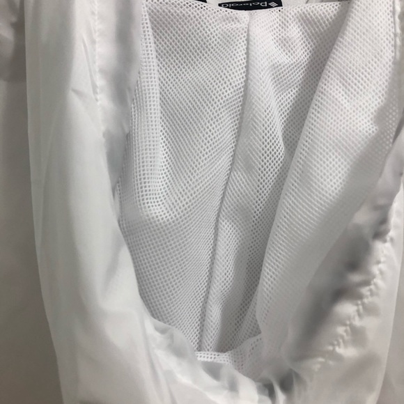 Polaroid Woman's Hooded Windbreaker Jacket Rainbow - Picture 9 of 12